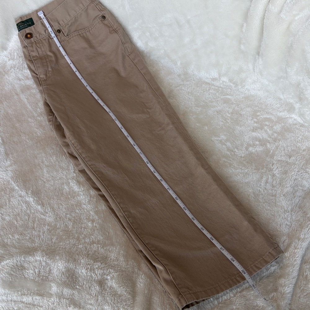 Lauren Ralph Lauren Beige Classic Midcalf Pants - Picture 8 of 8